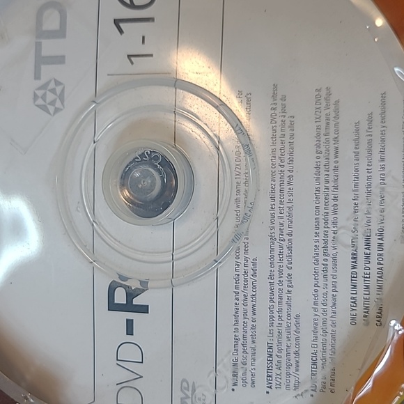 TDK DVD-R 100 Pack 1 - 16x 4.7go - Picture 3 of 4